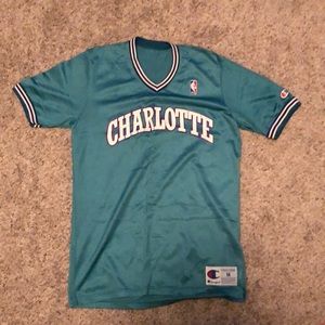 Charlotte Hornets Warm Up Shirt